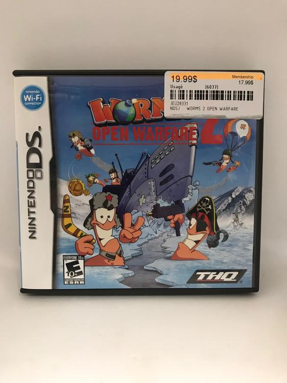 WORMS 2 OPEN WARFARE (COMPLETE IN BOX) (usagé)
