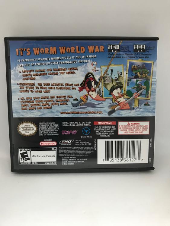WORMS 2 OPEN WARFARE (COMPLETE IN BOX)