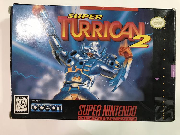 SUPER TURRICAN 2 (COMPLETE IN BOX)