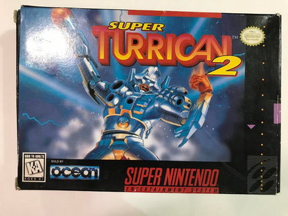 SUPER TURRICAN 2 (COMPLETE IN BOX)