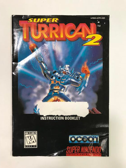 SUPER TURRICAN 2 (COMPLETE IN BOX)