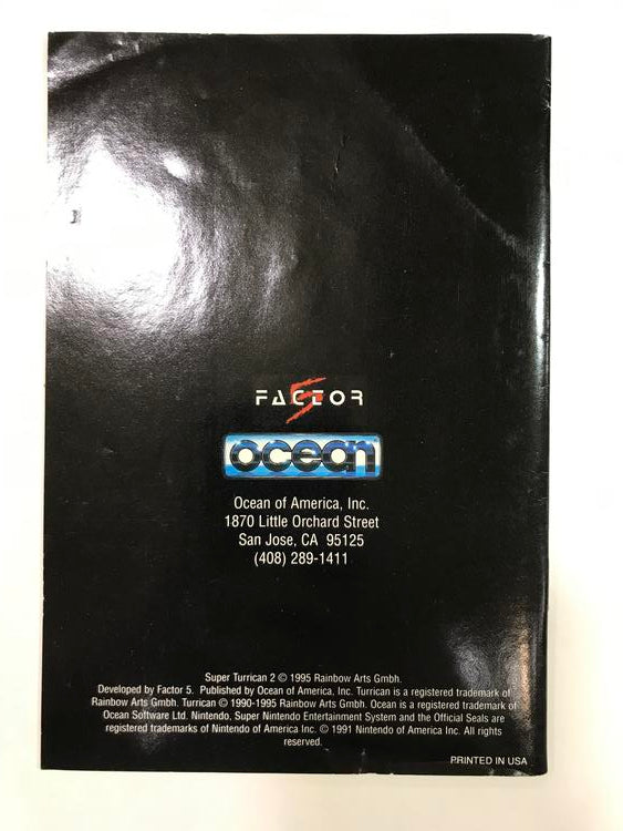 SUPER TURRICAN 2 (COMPLETE IN BOX) (usagé)