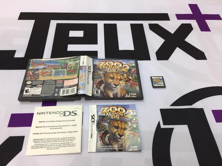 ZOO TYCOON 2 DS (COMPLETE IN BOX) (usagé)