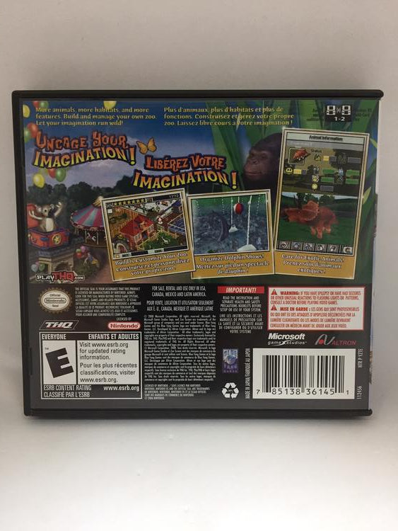 ZOO TYCOON 2 DS (COMPLETE IN BOX) (usagé)
