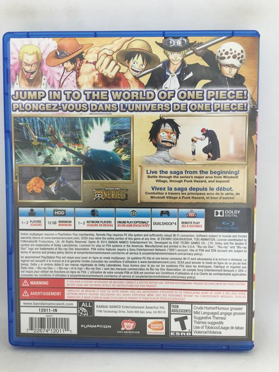 ONE PIECE PIRATE WARRIORS 3