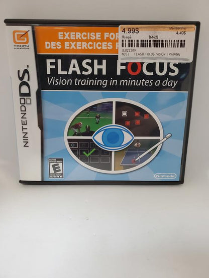 FLASH FOCUS VISION TRAINING (COMPLETE IN BOX) (usagé)