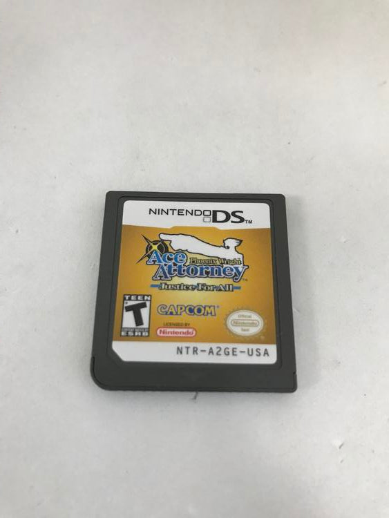 PHOENIX WRIGHT ACE ATTORNEY JUSTICE FOR ALL (COMPLETE IN BOX)