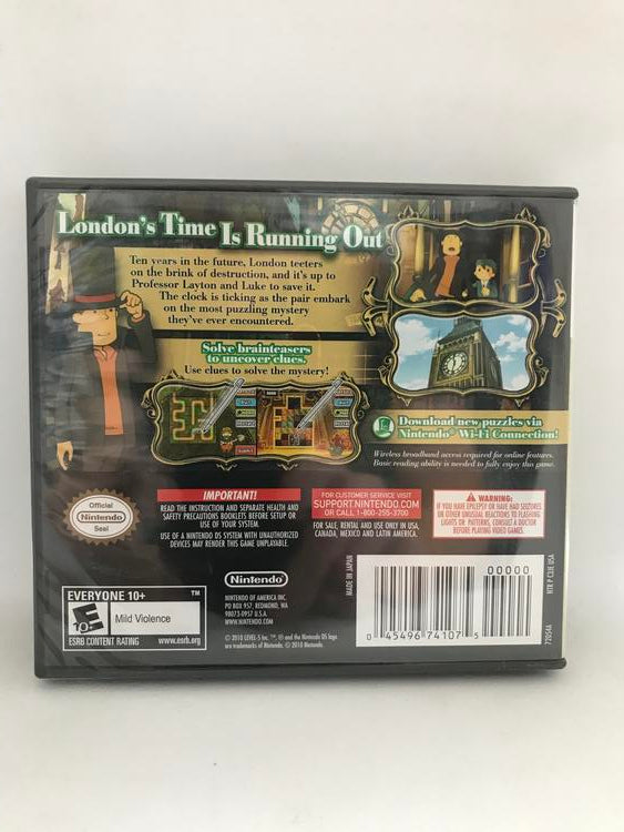 PROFESSOR LAYTON AND THE UNWOUND FUTURE (COMPLETE IN BOX)