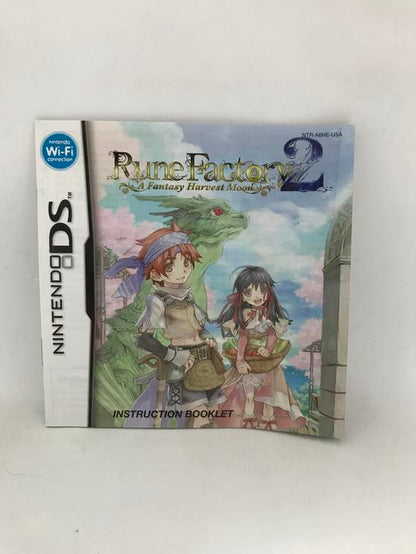 RUNE FACTORY 2 A FANTASY HARVEST MOON (COMPLETE IN BOX)