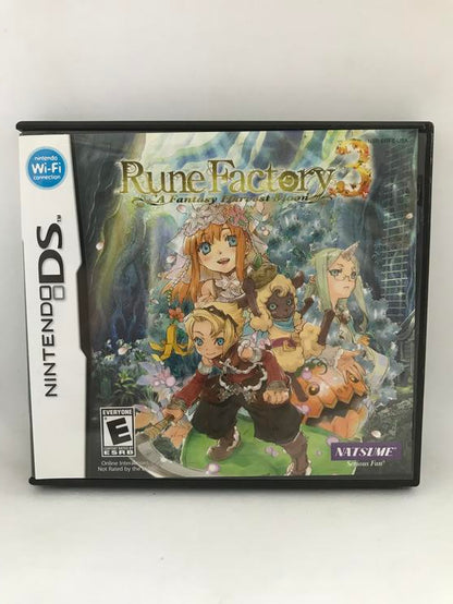 RUNE FACTORY 3 A FANTASY HARVEST MOON (COMPLETE IN BOX)
