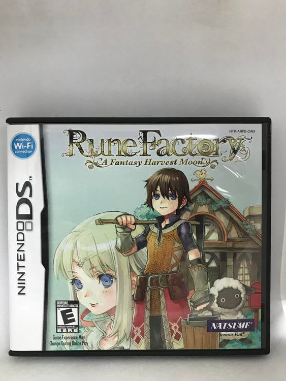RUNE FACTORY A FANTASY HARVEST MOON (COMPLETE IN BOX)