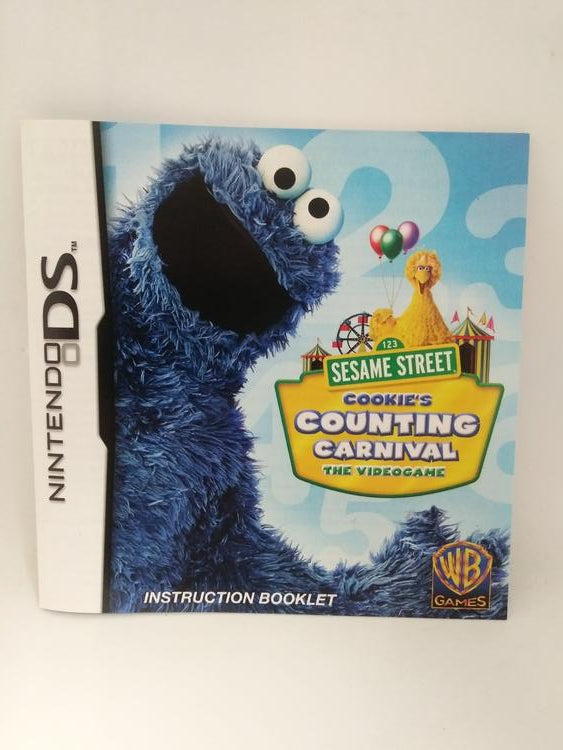 SESAME STREET COOKIE'S COUNTING CARNIVAL (COMPLETE IN BOX) (usagé)