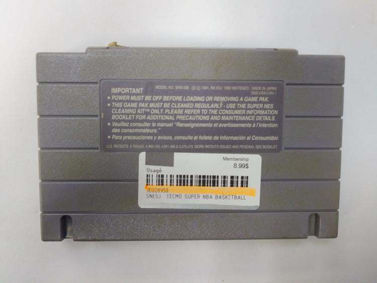 TECMO SUPER NBA BASKETBALL (usagé)