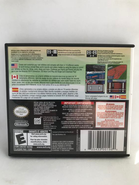 WORLD CHAMPIONSHIP GAMES A TRACK & FIELD EVENT (COMPLETE IN BOX)