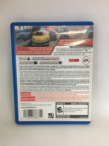 NEED FOR SPEED MOST WANTED (WITH BOX)