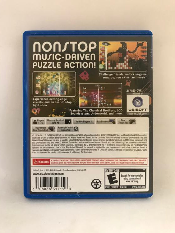 LUMINES ELECTRONIC SYMPHONY (WITH BOX) (usagé)
