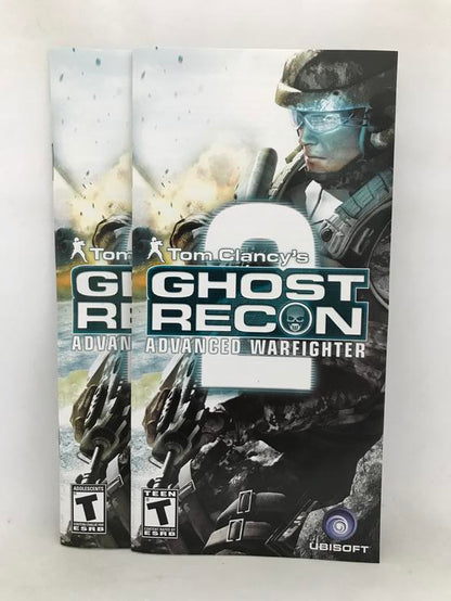 TOM CLANCY'S GHOST RECON ADVANCED WARFIGHTER 2 (COMPLETE IN BOX) (usagé)