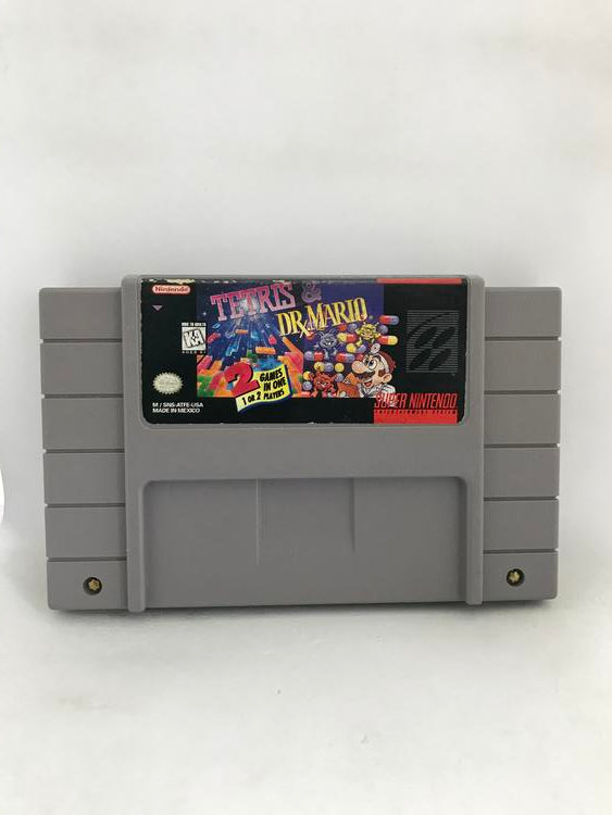 TETRIS AND DR. MARIO (usagé)