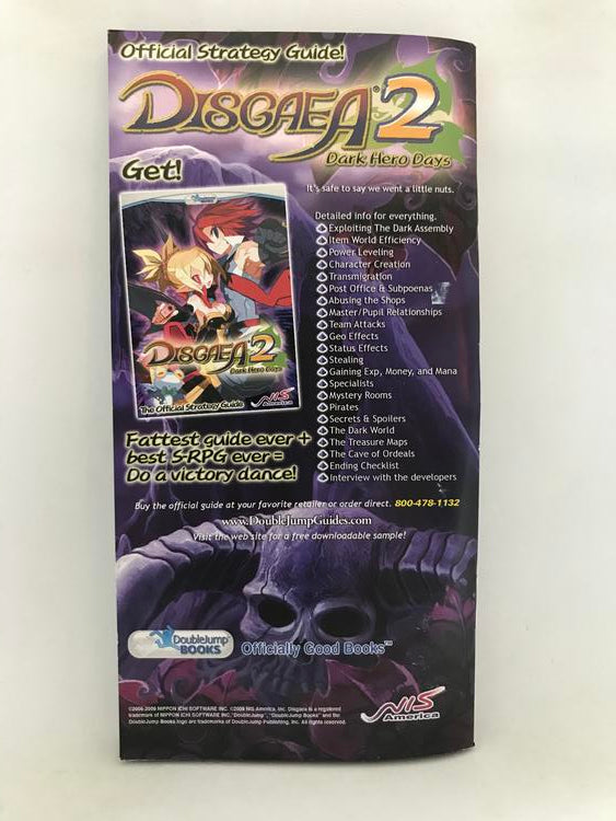 DISGAEA 2 DARK HERO DAYS (COMPLETE IN BOX)