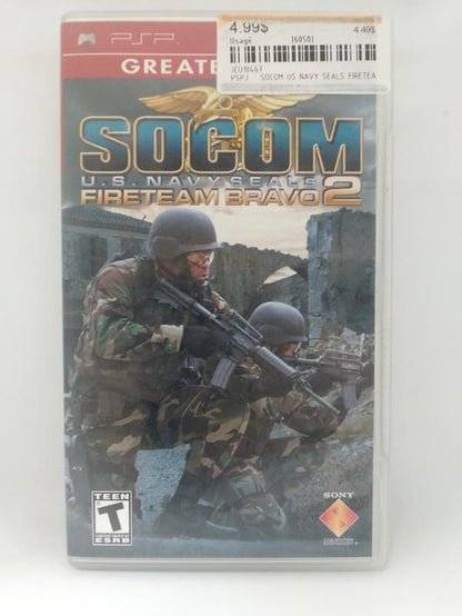 SOCOM US NAVY SEALS FIRETEAM BRAVO 2 GREATEST HITS (COMPLETE IN BOX)