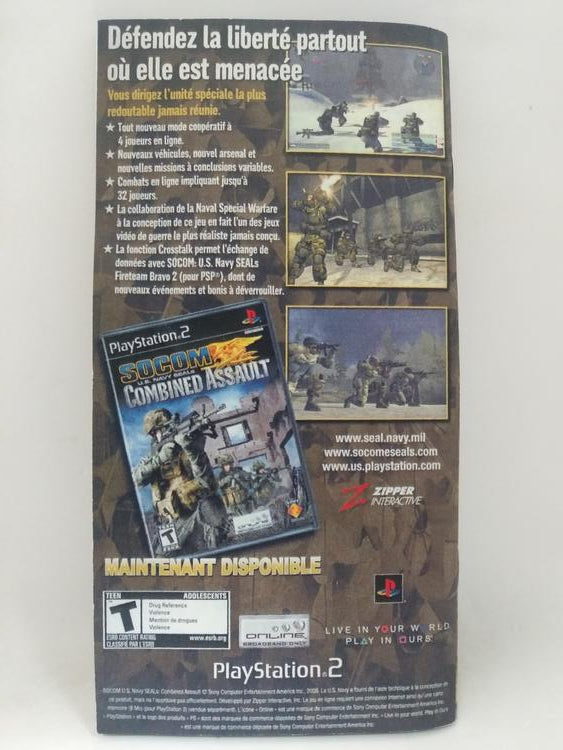 SOCOM US NAVY SEALS FIRETEAM BRAVO 2 GREATEST HITS (COMPLETE IN BOX)