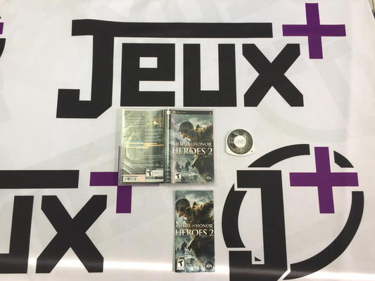 MEDAL OF HONOR HEROES 2 (COMPLETE IN BOX) (usagé)