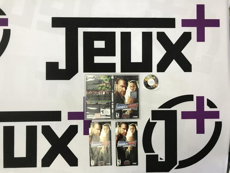 WWE SMACKDOWN VS RAW 2009 (COMPLETE IN BOX) (usagé)