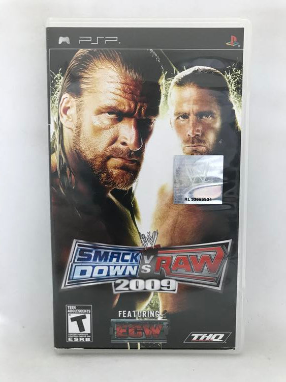 WWE SMACKDOWN VS RAW 2009 (COMPLETE IN BOX)