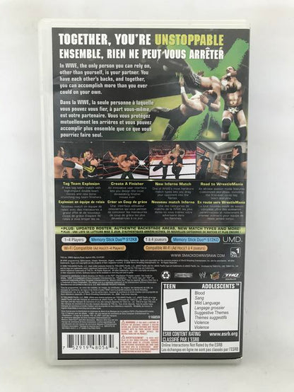 WWE SMACKDOWN VS RAW 2009 (COMPLETE IN BOX) (usagé)