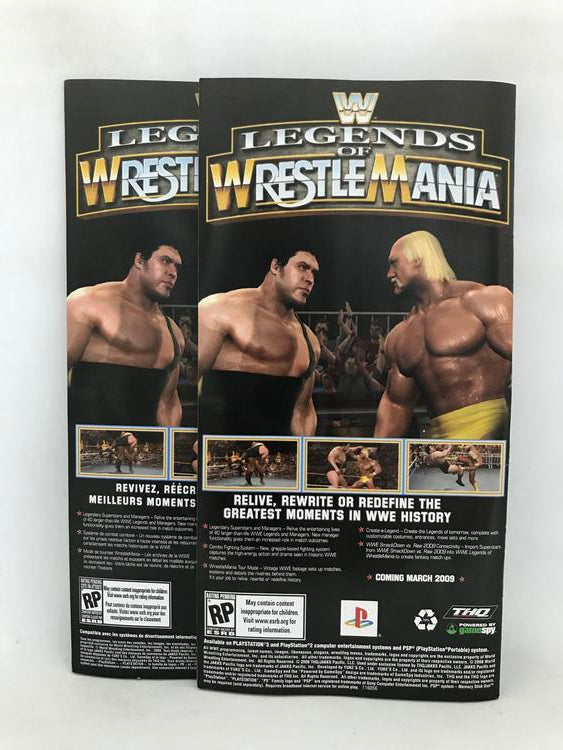 WWE SMACKDOWN VS RAW 2009 (COMPLETE IN BOX)