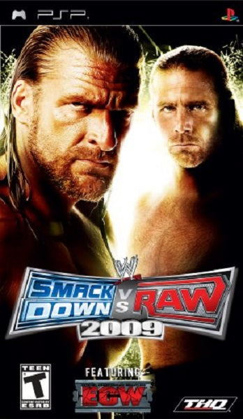 WWE SMACKDOWN VS RAW 2009 (COMPLETE IN BOX)
