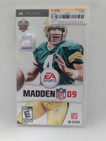 MADDEN NFL 09 (COMPLETE IN BOX)