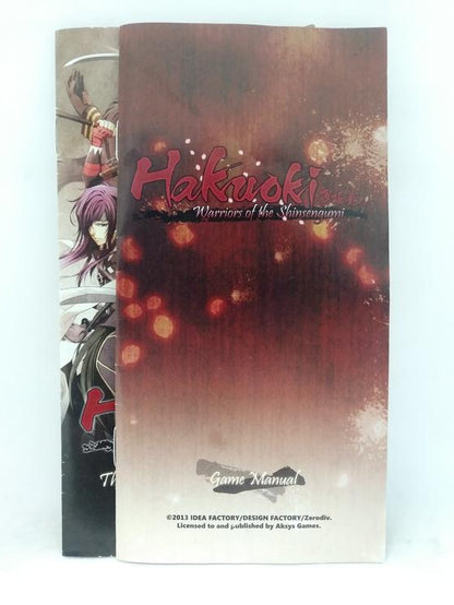 HAKUOKI WARRIORS OF THE SHINSENGUMI (COMPLETE IN BOX) (usagé)