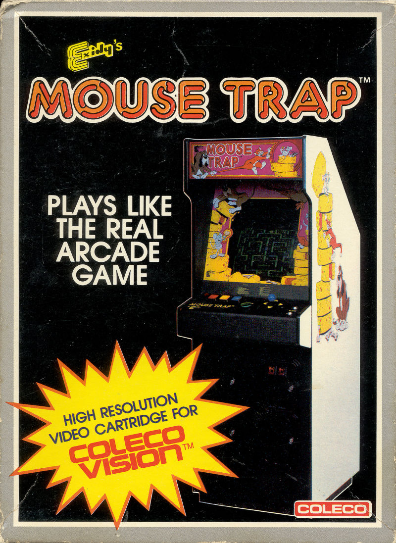 COLECOVISION MOUSE TRAP