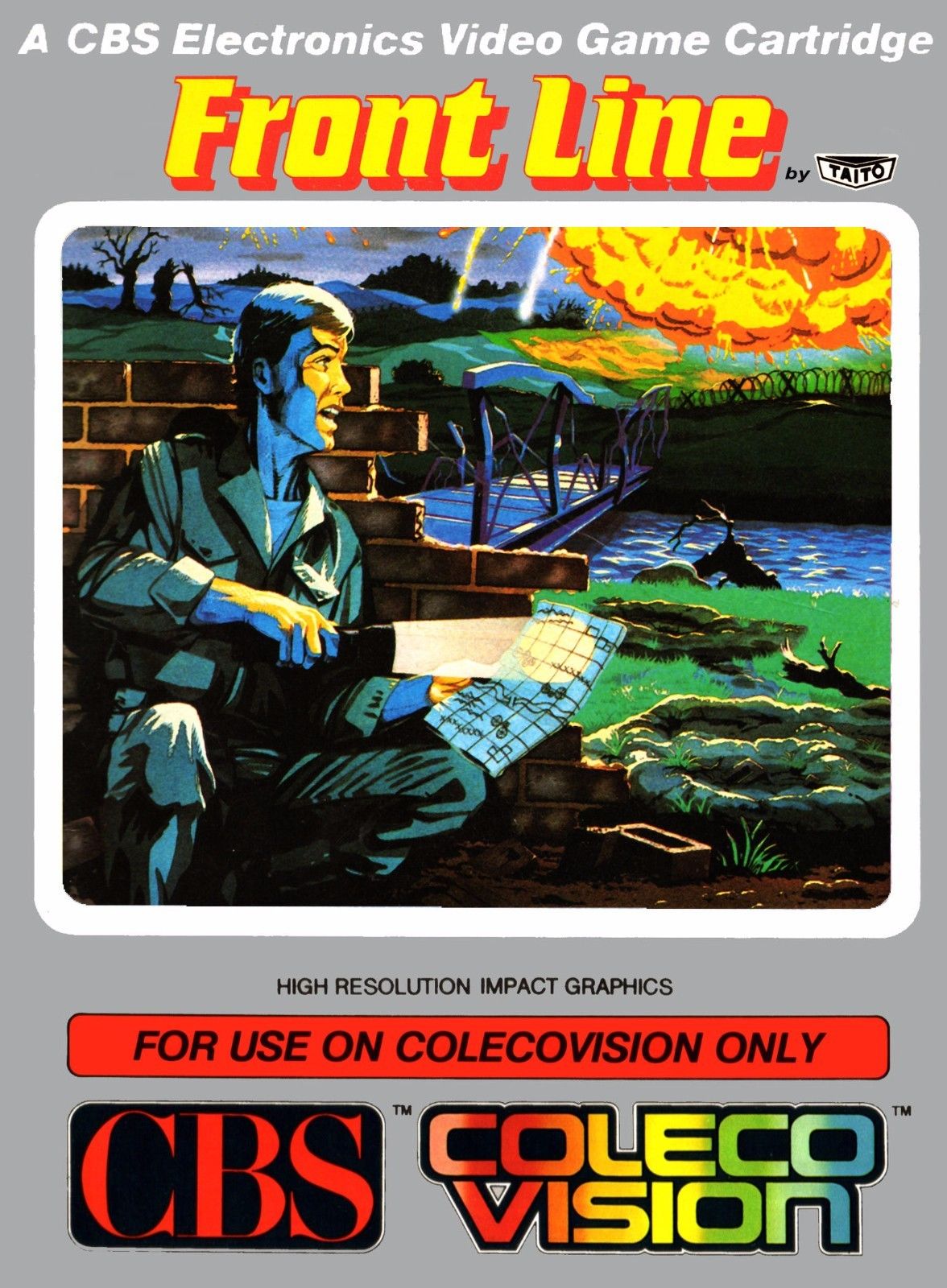 COLECOVISION FRONT LINE