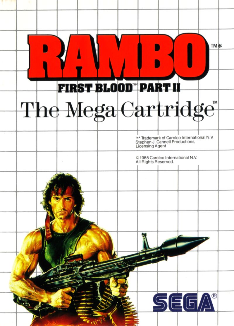 RAMBO FIRST BLOOD PART II (COMPLETE IN BOX)
