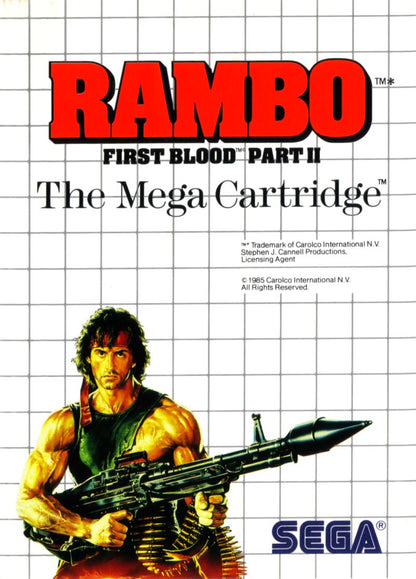 RAMBO FIRST BLOOD PART II (COMPLETE IN BOX) (usagé)