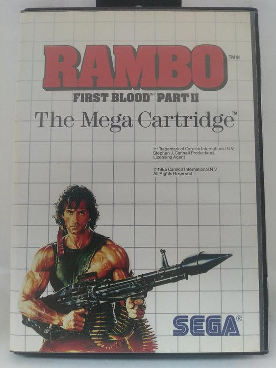 RAMBO FIRST BLOOD PART II (COMPLETE IN BOX) (usagé)