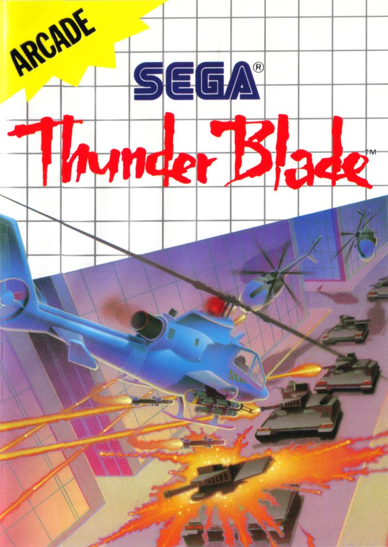 THUNDER BLADE (WITH BOX) (usagé)