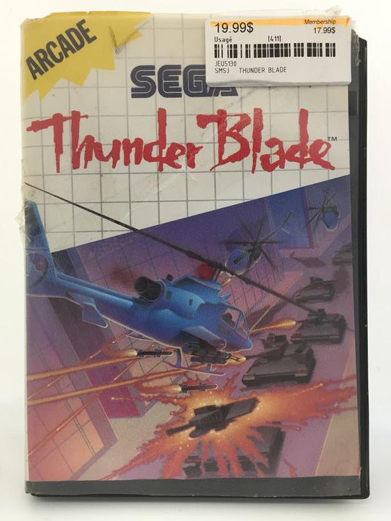 THUNDER BLADE (WITH BOX)