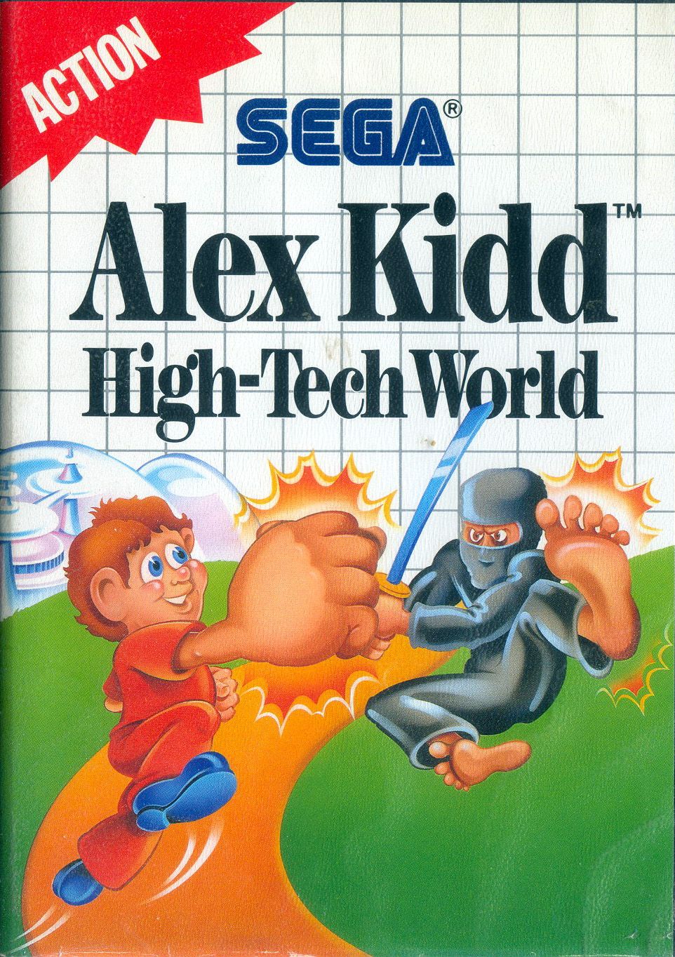ALEX KIDD HIGH TECH WORLD (COMPLETE IN BOX)
