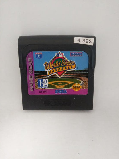 GAME GEAR WORLD SERIES BASEBALL (usagé)