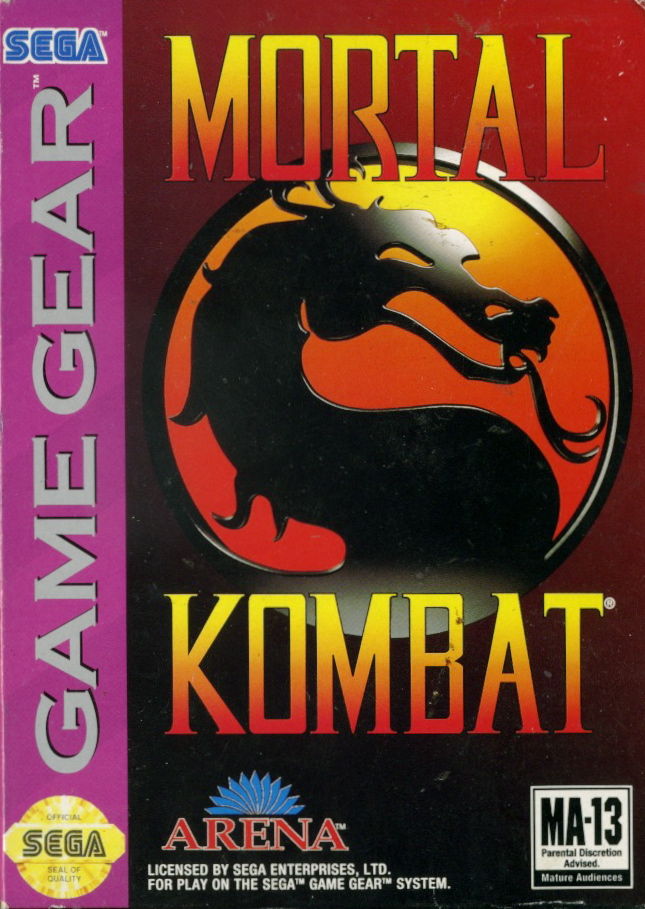 GAME GEAR MORTAL KOMBAT (usagé)