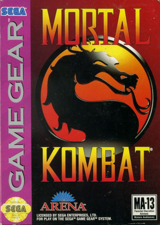 GAME GEAR MORTAL KOMBAT (usagé)
