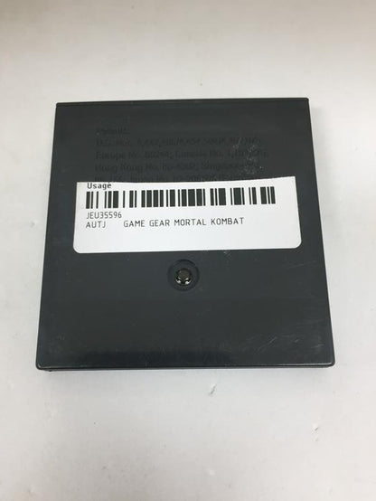 GAME GEAR MORTAL KOMBAT (usagé)