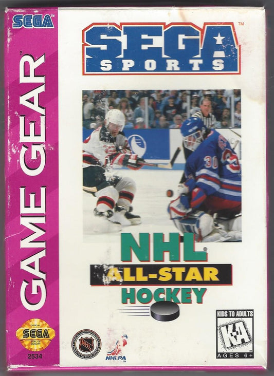 GAME GEAR NHL ALL-STAR HOCKEY