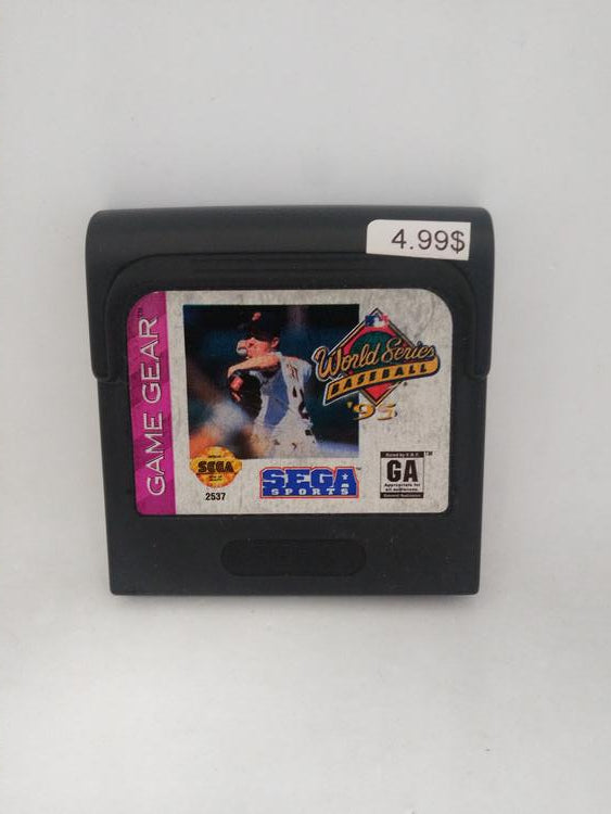 GAME GEAR WORLD SERIES BASEBALL 95 (usagé)