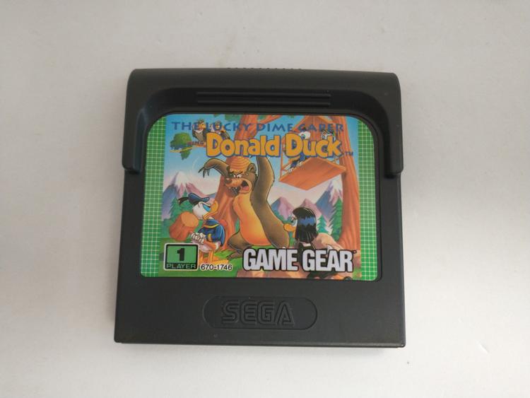 GAME GEAR THE LUCKY DIME CAPER FEATURING DONALD DUCK (usagé)