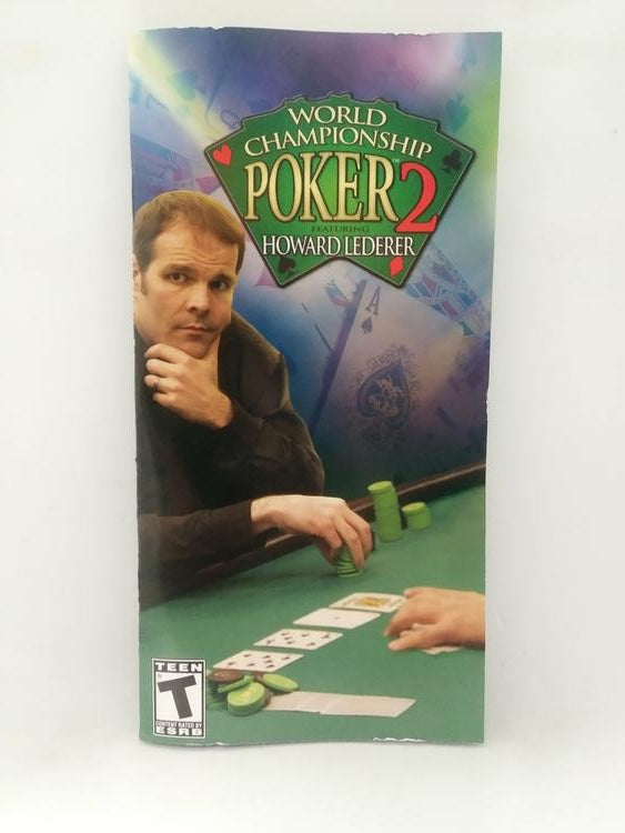WORLD CHAMPIONSHIP POKER 2 (COMPLETE IN BOX) (usagé)