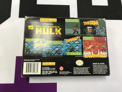 THE INCREDIBLE HULK (COMPLETE IN BOX) (usagé)